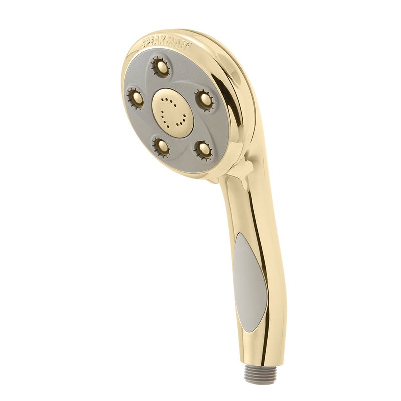 Speakman VS-2007-PB Napa Removable Hand Shower Head and Hose for Stylish Bathroom DÃ©cor, Polished Brass, 2.5 GPM - Image 1